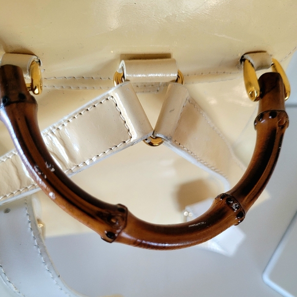 Gucci Bamboo Handle Drawstring Backpack - Picture 5 of 8